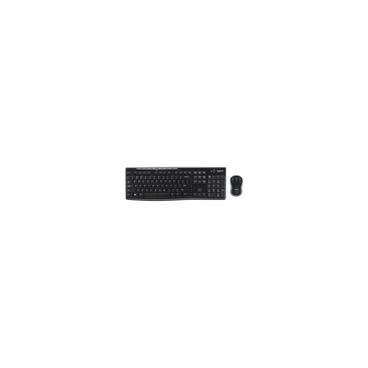 logitech teclado + mouse logitech mk270 wireless inalambrico ingles uk