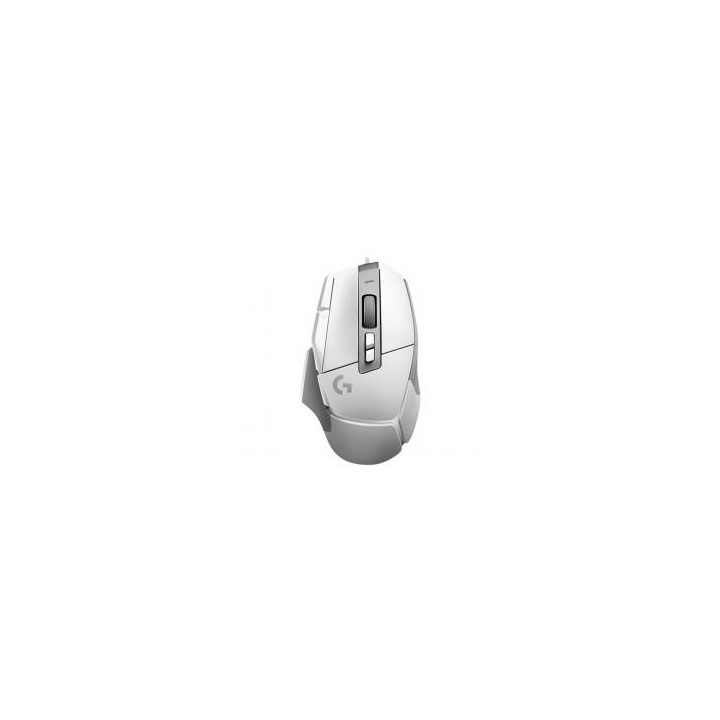 logitech mouse raton logitech g g502 x gaming optico usb 25600ppp blanco