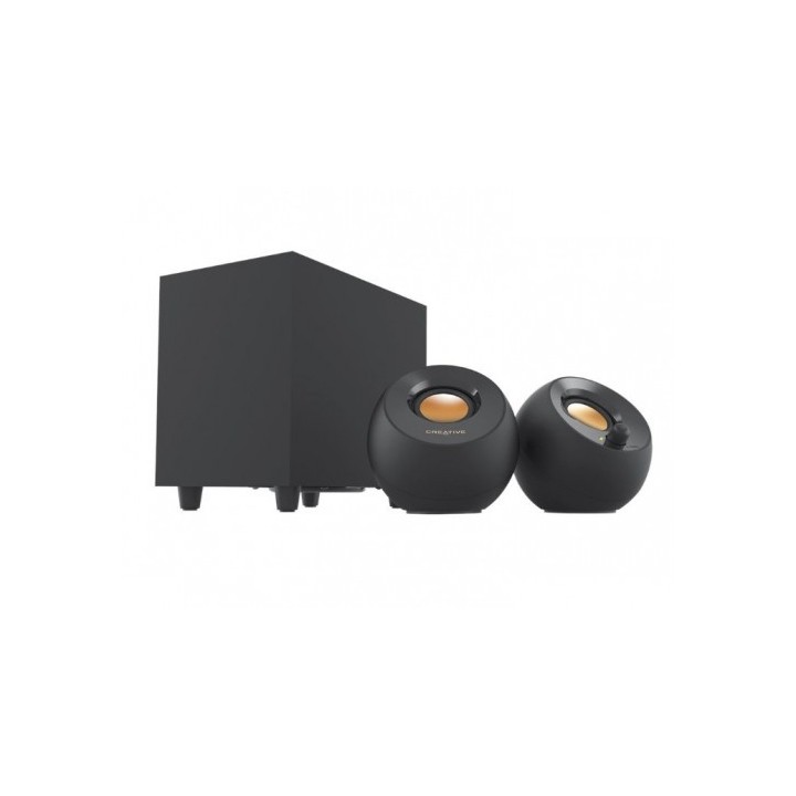 creative labs creative labs creative pebble plus 8 w negro 2.1 canales