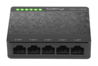 switch lanberg 5 puertos gigabit rj45 ethernet