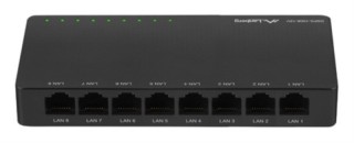 switch lanberg 8 puertos gigabit rj45 ethernet