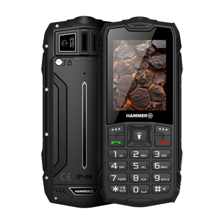 hammer telefono movil rugerizado hammer rock 2.4 pulgadas    4g