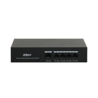 dahua  dh pfs3005 4et 36  dahua switch poe 4 puertos + 1