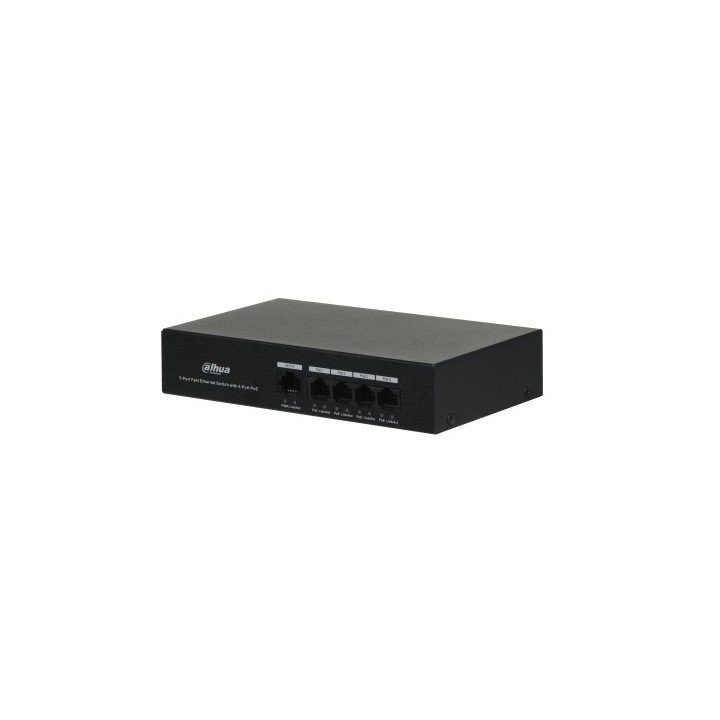 dahua  dh pfs3005 4et 36  dahua switch poe 4 puertos + 1