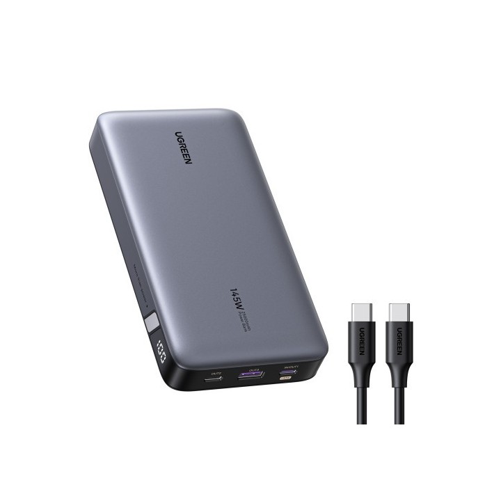 ugreen ugreen 90597a bateria externa 25000 mah gris
