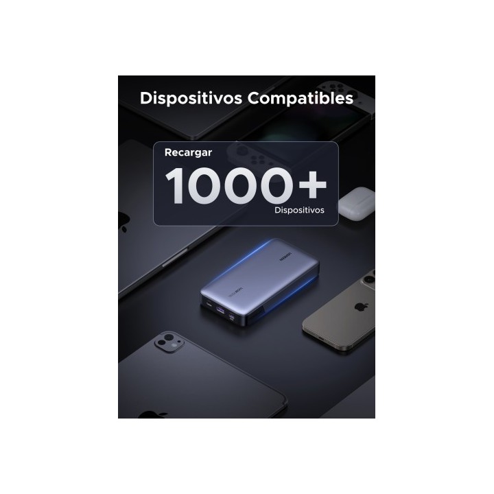 ugreen ugreen 90597a bateria externa 25000 mah gris