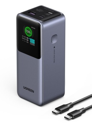 ugreen ugreen 20000mah 130w fast charging powerbank litio gris