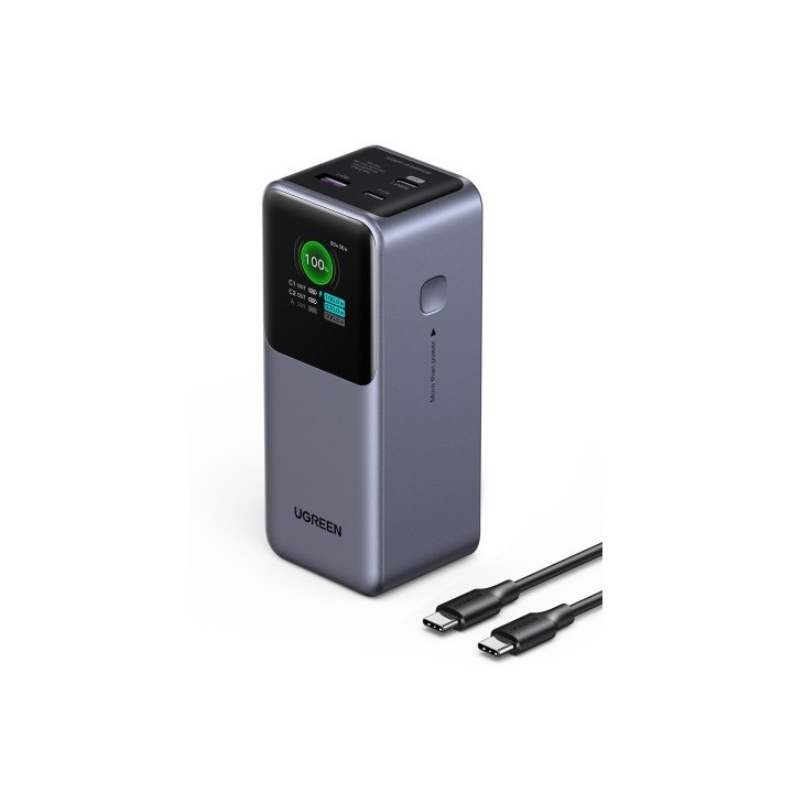 ugreen ugreen 20000mah 130w fast charging powerbank litio gris