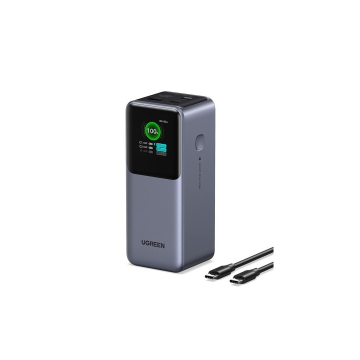 ugreen ugreen 20000mah 130w fast charging powerbank litio gris