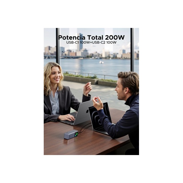 ugreen ugreen 25000mah 200w fast charging powerbank gris