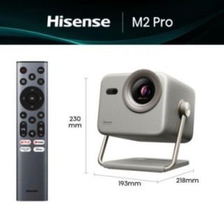 proyector hisense m2pro tricolor 1300 lumenes 4k smart tv