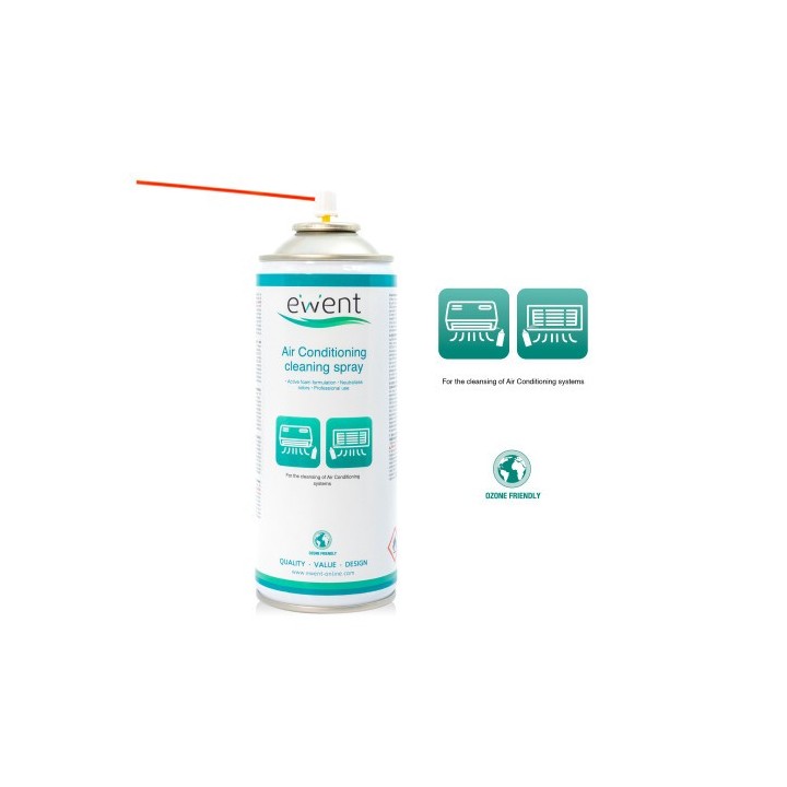 ewent ewent spray de limpieza de aire acondicionado