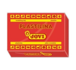 pastilla plastilina jovi 350g rojo 7205