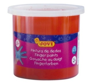 est.5un pintura dedos jovi 125ml rojo 56007