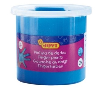 est. 5 botes pintura dedos jovi 125ml azul 56021