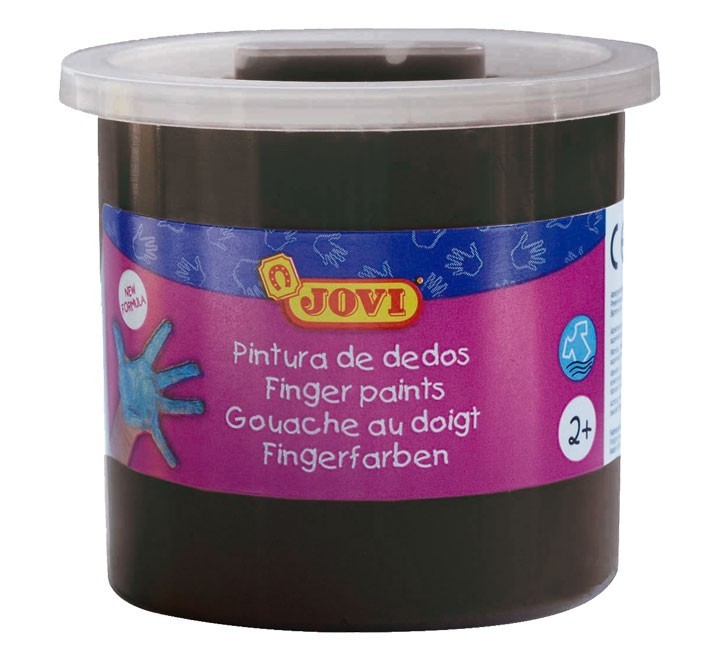 est. 5 botes pintura dedos jovi 125ml negro 56030