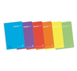 cuad. enri t.plastico fo 80h liso c/m stdo