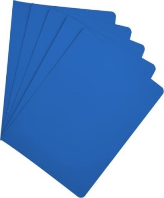 c.50 subcarpetas folio 180gr azul vivo
