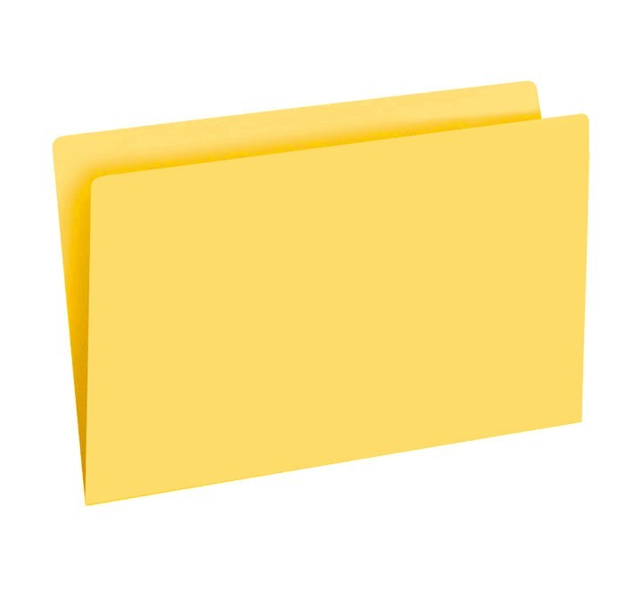 c.50 subcarpetas folio 180gr amarillo intenso