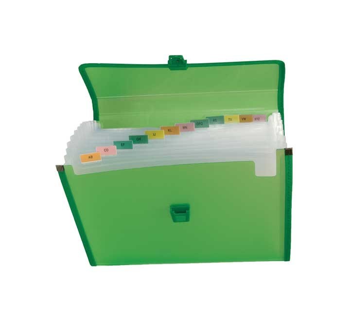 carp. clasif grafoplas fuelle 13 div. pp fo verde