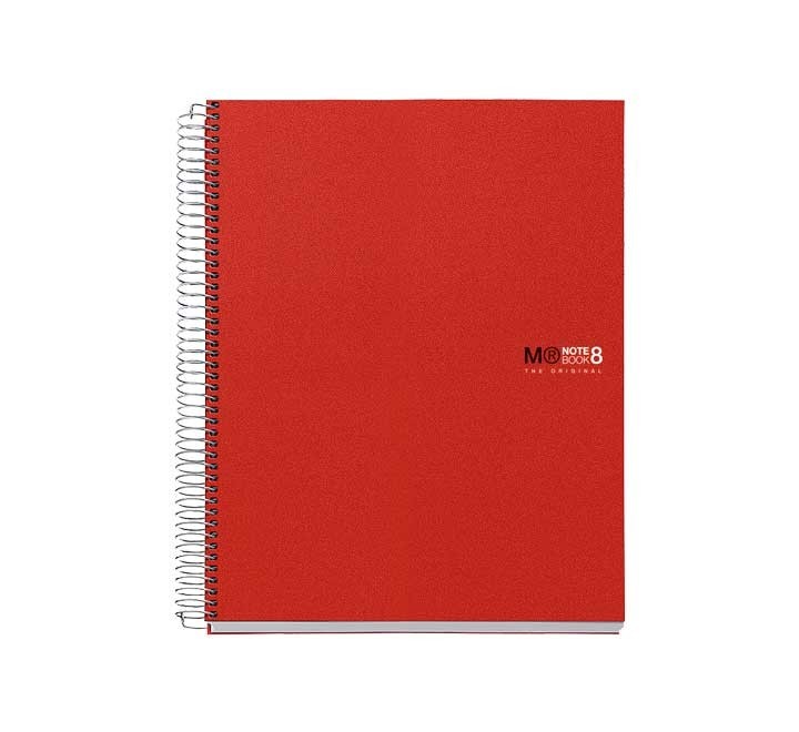 cuad. esp. miquel rius notebook 8 a5 200h rojo