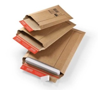c.100 bolsas carton colompac 303x413mm marron