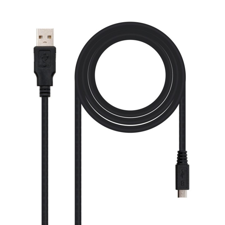 nanocable cable usb 2.0 a/m micro usb b/m 0,8 m