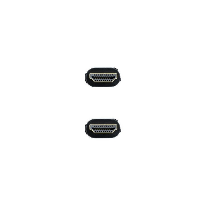 nanocable tooq 10.15.8003 cable hdmi 3 m hdmi tipo a  estandar  negro