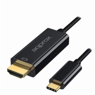 approx adaptador usb tipo c a 4k hdmi