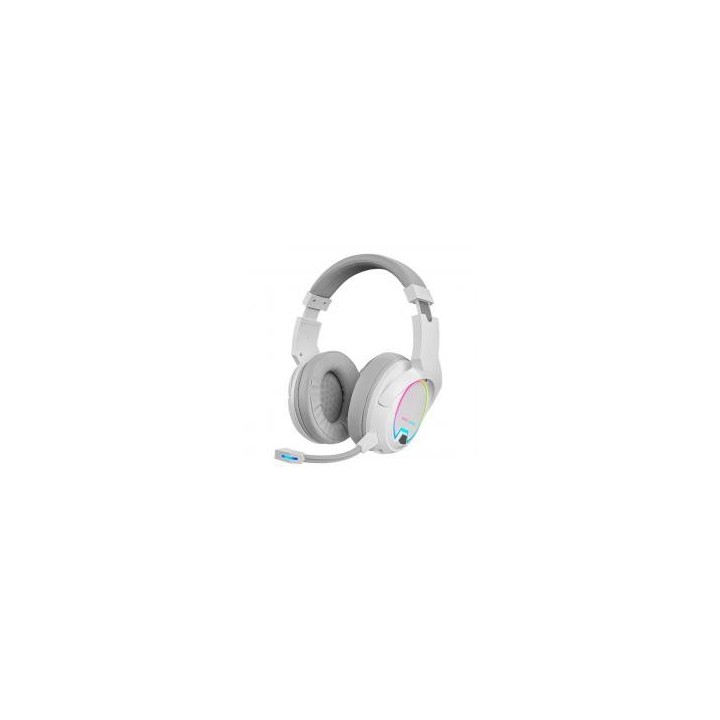 mars gaming auriculares inalambricos mars gaming mhw   100 con microfono blanco
