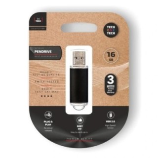 tech one tech basic pendrive 16gb usb 2.0 negro