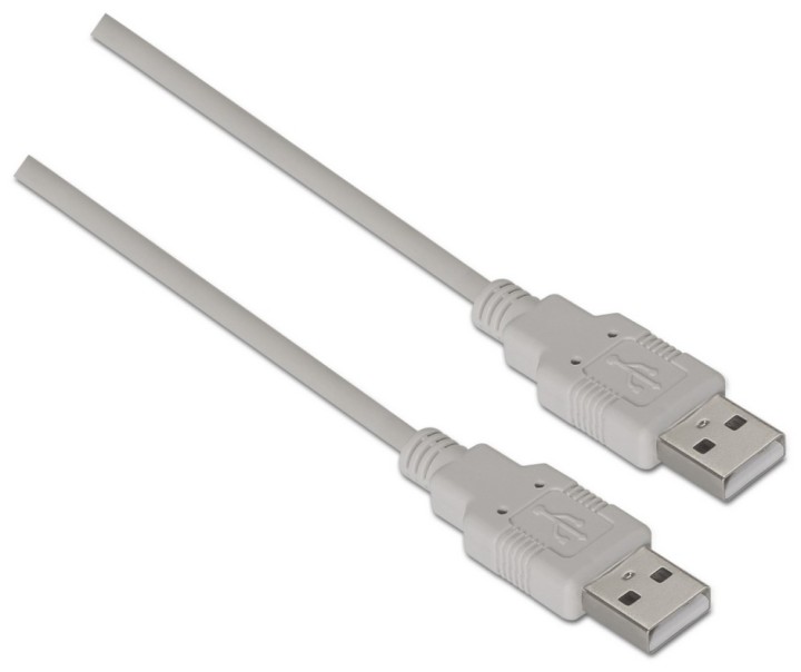 cable aisens usb 2.0 tipo a/m a/m beige 1.0m