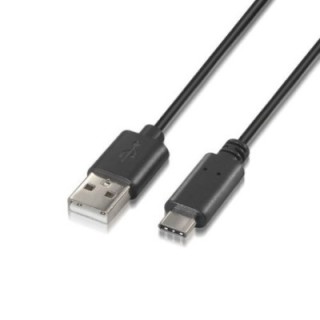 cable usb aisens usb c/m   a/m 2.0m negro