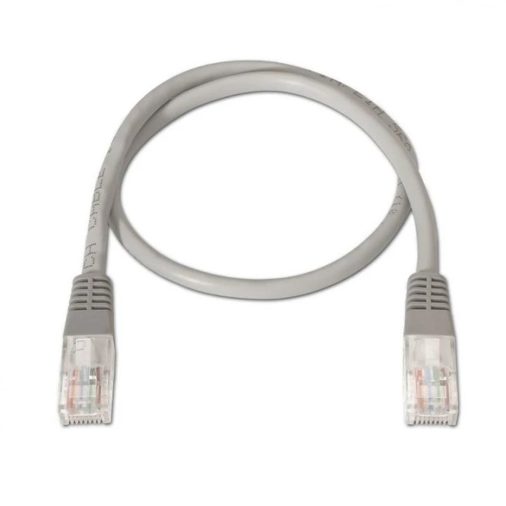 aisens latiguillo rj45 cat.6 utp 2.0m gris cobre