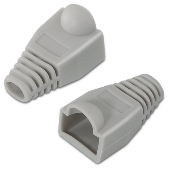 funda aisens rj45 gris  10 uds