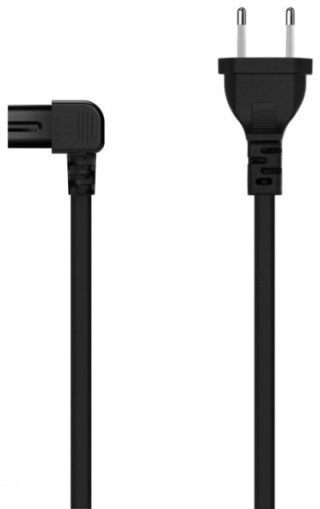 cable alimentacion aisens acodado forma 8 cee7/16/m c7/h 3mts
