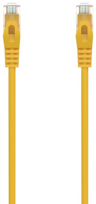 cable red aisens latiguillo rj45 lszh cat.6a utp awg24 1.0m amarillo