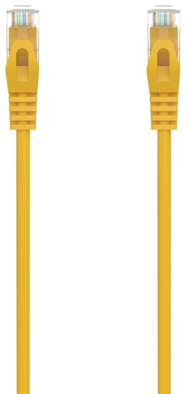 cable red aisens latiguillo rj45 lszh cat.6a utp awg24 1.0m amarillo