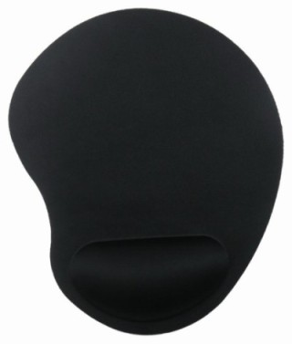 alfombrilla gembird raton reposamu?ecas negro 260x220x4