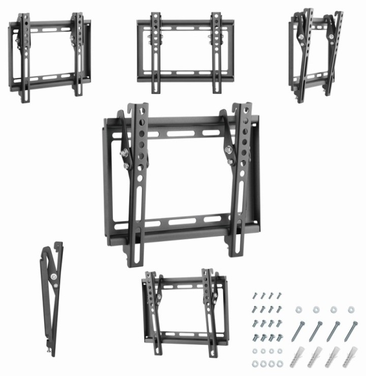 soporte de pared gembird para tv  inclinable  23 42