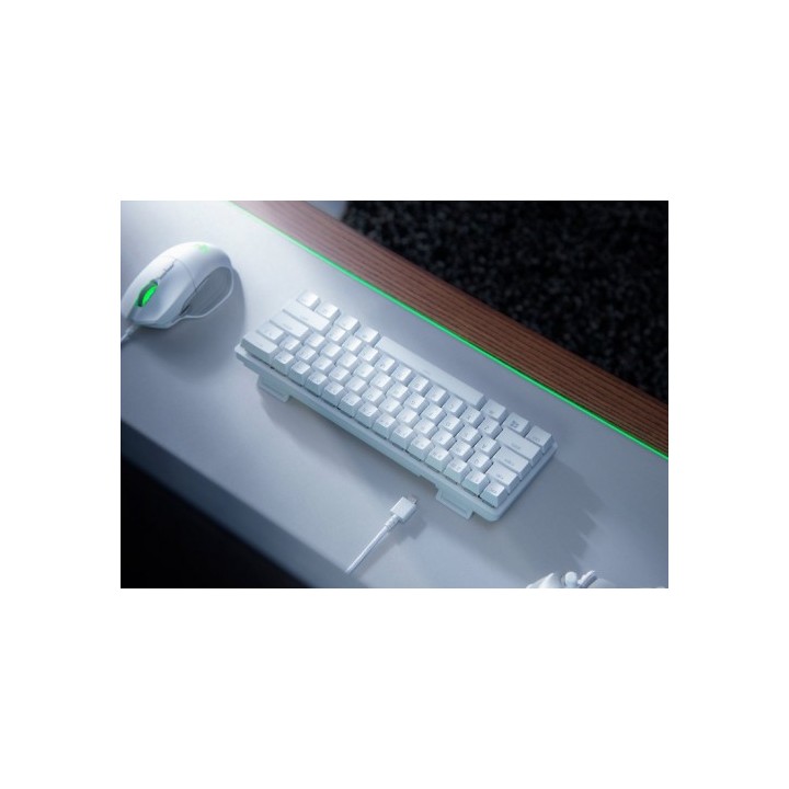 razer razer huntsman mini teclado usb qwerty internacional de ee.uu. blanco