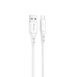qcharx international cable qcharx lisbon usb a lightning 3a   1 m   pvc blanco