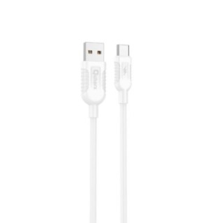 qcharx international cable qcharx athens usb a tipo c 3a   1 m   pvc blanco