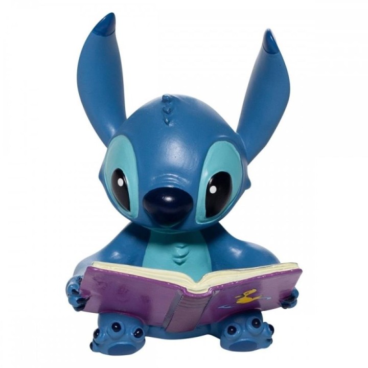 enesco figura enesco disney stitch con libro