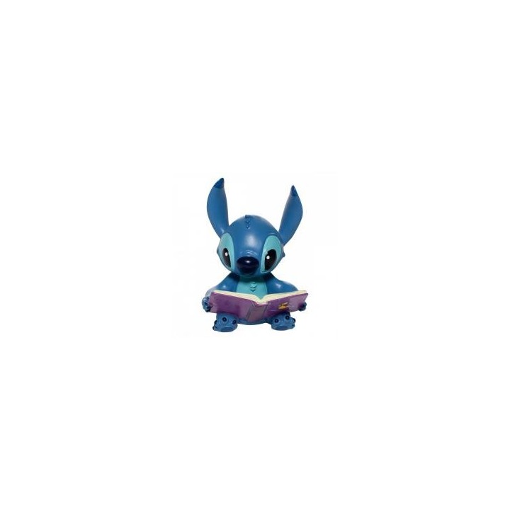 enesco figura enesco disney stitch con libro