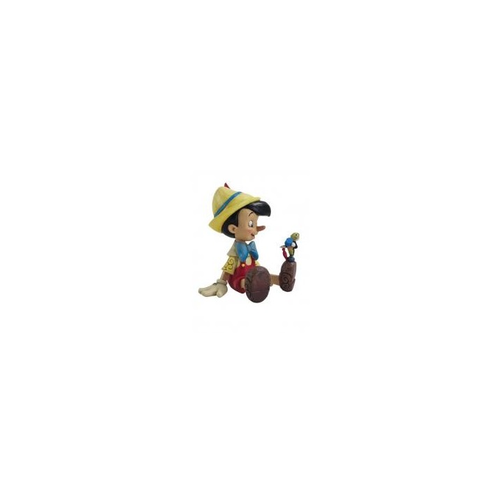 enesco figura enesco disney pinocchio sentado & pepito grillo