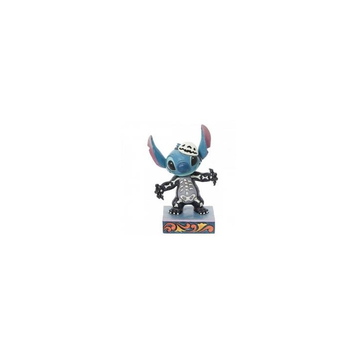 enesco figura enesco disney stitch traje de esqueleto