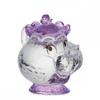 enesco figura acr?lica enesco disney la bella y la bestia mrs. potts