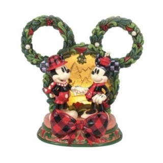 enesco figura diorama enesco disney mickey y minnie