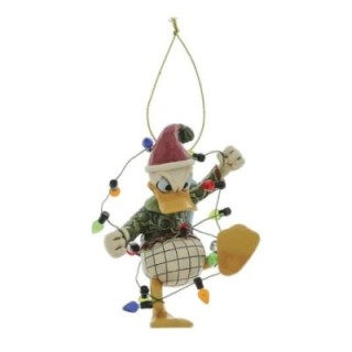 enesco adorno arbol de navidad enesco disney donald luces de navidad